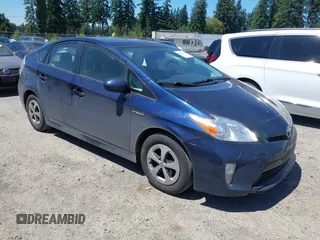 2014 Toyota Prius Four with VIN JTDKN3DU7E1742714, listed as a IAAI auction lot 42637235 with 184,734 mi miles and . Bid and sale history available at DreamBid. Image 1.