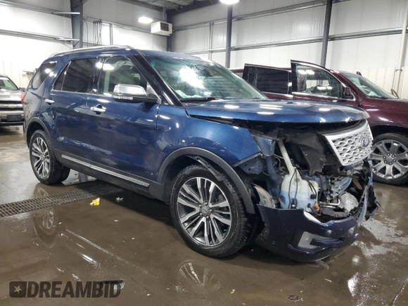 2017 Ford Explorer Platinum с VIN 1FM5K8HTXHGA83223, выставлен на аукционе Copart как лот 58633485 с пробегом 158 926 миль миль и Списание • Salvage title. История ставок и продаж доступна на DreamBid. Изображение 4.