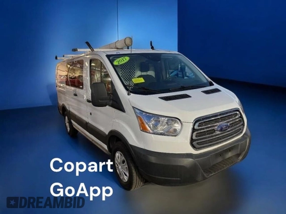 2017 Ford Transit with VIN 1FTYR1ZM4HKA697XX, listed as a Copart auction lot 48599475 with 96,292 mi miles and Clean Title. Bid and sale history available at DreamBid. Image 1.