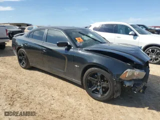 2014 Dodge Charger RT Plus with VIN 2C3CDXCT1EH114189, listed as a Copart auction lot 46790125 with 65,257 mi miles and Salvage Title. Bid and sale history available at carsss.com. Image 4.