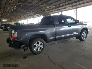 2018 Toyota Tundra 2WD SR with VIN 5TFRY5F15JX235273, listed as a Copart auction lot 44681635 with 123,395 mi miles and Salvage Title. Bid and sale history available at carsss.com. Image 3.