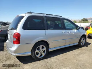 2003 Mazda MPV LX with VIN JM3LW28J030340068, listed as a Copart auction lot 67443944 with 142,896 mi miles and Clean Title. Bid and sale history available at carsss.com. Image 3.