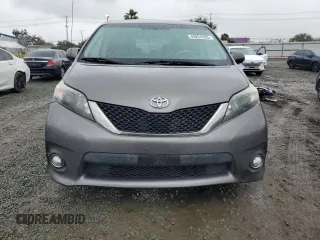 2014 Toyota Sienna SE with VIN 5TDXK3DC3ES470042, listed as a Copart auction lot 49254335 with 99,208 mi miles and Salvage Title. Bid and sale history available at DreamBid. Image 5.