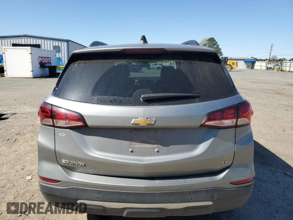 2023 Chevrolet Equinox LT with VIN 3GNAXKEG0PS141159, listed as a Copart auction lot 50070095 with 45,511 mi miles and Salvage Title. Bid and sale history available at carsss.com. Image 6.