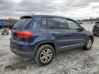 2013 Volkswagen Tiguan SE z VIN WVGBV3AX4DW592802, wystawiony jako Copart lot #47165345 z przebiegiem 124 458 mil mil oraz Szkody całkowita. Historia ofert i sprzedaży dostępna na DreamBid. Obrazek 3.