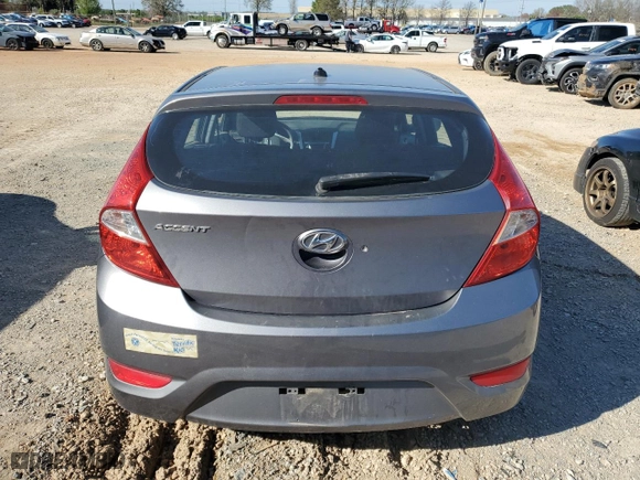 2014 Hyundai Accent GS with VIN KMHCT5AE8EU169416, listed as a Copart auction lot 50053165 with 172,739 mi miles and Salvage Title. Bid and sale history available at carsss.com. Image 6.