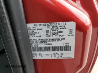 2002 Ford F-250 XL z VIN 1FTNX21F72EA79026, wystawiony jako Copart lot #55917255 z przebiegiem 265 951 mil mil oraz Szkoda całkowita • Salvage title. Historia ofert i sprzedaży dostępna na DreamBid. Obrazek 12.