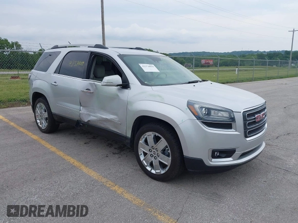 2017 GMC Acadia Limited with VIN 1GKKRSKD7HJ246239, listed as a IAAI auction lot 42374059 with 125,513 mi miles and . Bid and sale history available at DreamBid. Image 1.