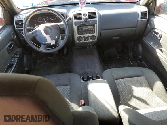 2009 GMC Canyon SLE2 with VIN 1GTCS13E898110376, listed as a Copart auction lot 76249874 with 107,503 mi miles and Salvage Title. Bid and sale history available at carsss.com. Image 8.