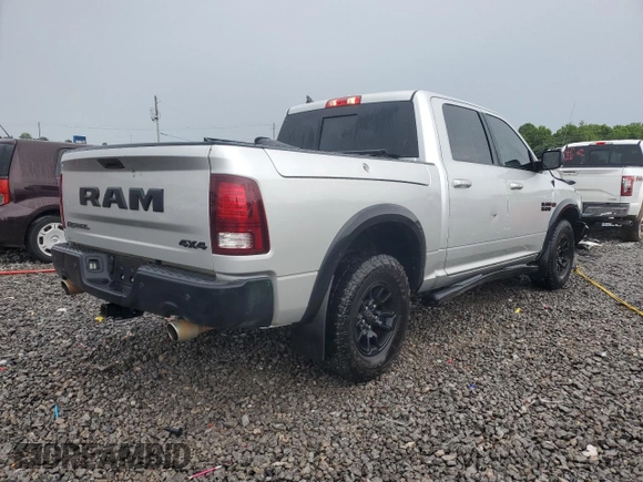 2018 Ram 1500 Rebel with VIN 1C6RR7YT9JS109185, listed as a Copart auction lot 61168115 with 121,482 mi miles and Salvage title. Bid and sale history available at DreamBid. Image 3.