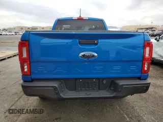 2021 Ford Ranger XL with VIN 1FTER1EH0MLD75309, listed as a Copart auction lot 51147735 with 18,591 mi miles and Salvage title. Bid and sale history available at DreamBid. Image 6.