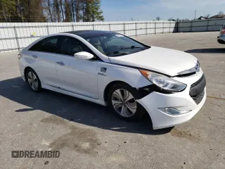 2015 Hyundai Sonata Hybrid Limited with VIN KMHEC4A43FA108407, listed as a Copart auction lot 40350143 with 127,631 mi miles. Bid and sale history available at carsss.com. Image 4.