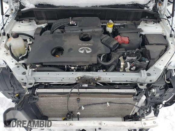 2023 Infiniti QX50 Sport with VIN 3PCAJ5FB0PF111649, listed as a Copart auction lot 87419134 with 21,612 mi miles and Salvage Title. Bid and sale history available at DreamBid. Image 12.