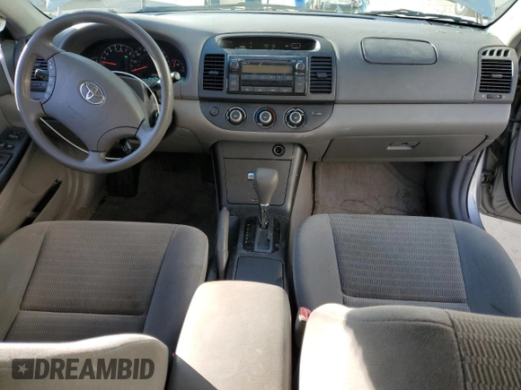 2005 Toyota Camry LE with VIN 4T1BF30K35U104620, listed as a Copart auction lot 53390975 with 146,958 mi miles and Salvage Title. Bid and sale history available at DreamBid. Image 8.