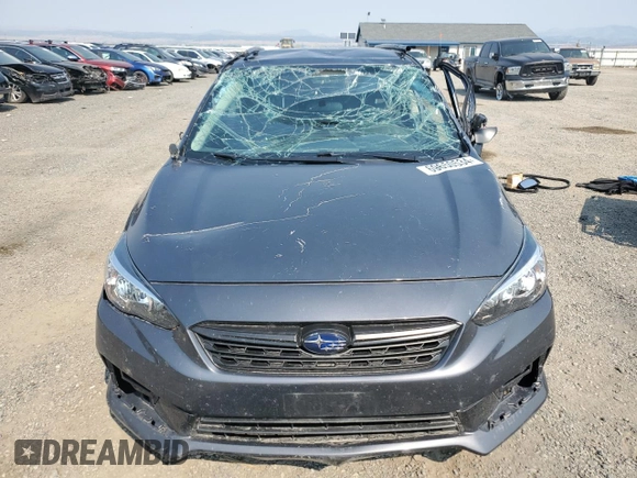 2023 Subaru Impreza with VIN 4S3GTAA60P1720157, listed as a Copart auction lot 69650534 with Not provided miles and Salvage title. Bid and sale history available at DreamBid. Image 5.