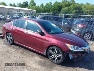 2016 Honda Accord Sport с VIN 1HGCR2F58GA110754, выставлен на аукционе IAAI как лот 42388881 с пробегом 214 417 миль миль и . История ставок и продаж доступна на DreamBid. Изображение 1.