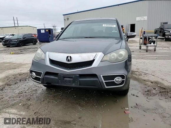 2012 Acura RDX with VIN 5J8TB2H26CA002098, listed as a Copart auction lot 51833525 with 220,498 mi miles and Salvage title. Bid and sale history available at DreamBid. Image 11.