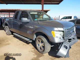 2010 Ford F-150 XL with VIN 1FTEX1CW1AFB94088, listed as a IAAI auction lot 41337645 with 117,680 mi miles. Bid and sale history available at carsss.com. Image 1.