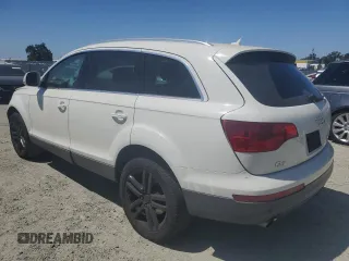 2009 Audi Q7 with VIN WA1AY74L59D006225, listed as a Copart auction lot 61760315 with 126,247 mi miles and Salvage title. Bid and sale history available at DreamBid. Image 2.