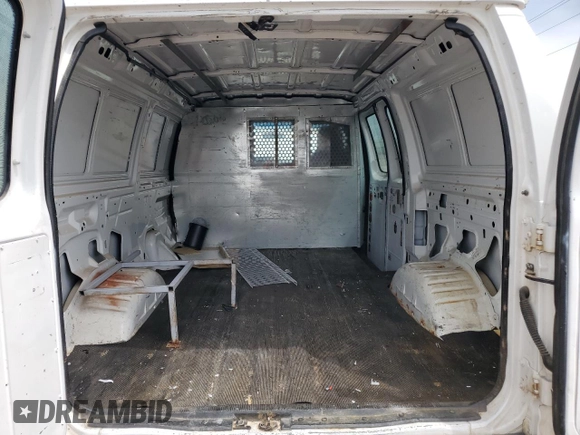 2013 Ford Econoline Cargo Commercial with VIN 1FTNE2EW9DDA32864, listed as a Copart auction lot 55854545 with 164,825 mi miles and Clean title. Bid and sale history available at DreamBid. Image 10.