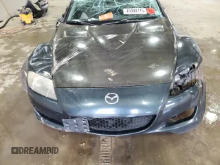 2004 Mazda RX-8 with VIN JM1FE173X40123456, listed as a Copart auction lot 45000725 with Not Provided miles and Clean Title. Bid and sale history available at DreamBid. Image 12.