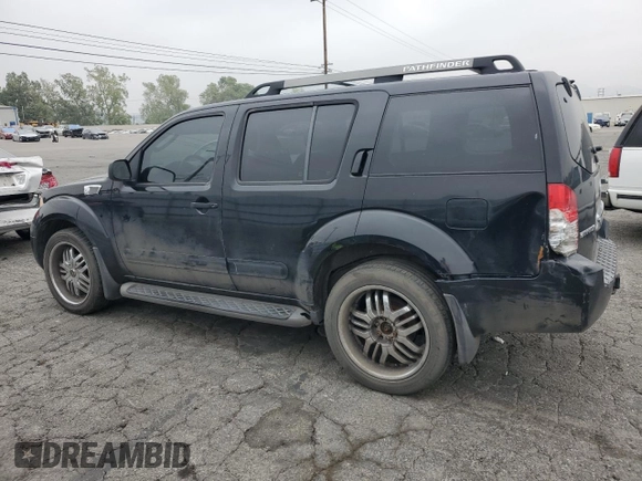 2007 Nissan Pathfinder S with VIN 5N1AR18U17C615197, listed as a Copart auction lot 53191045 with 225,166 mi miles and Clean Title. Bid and sale history available at carsss.com. Image 2.