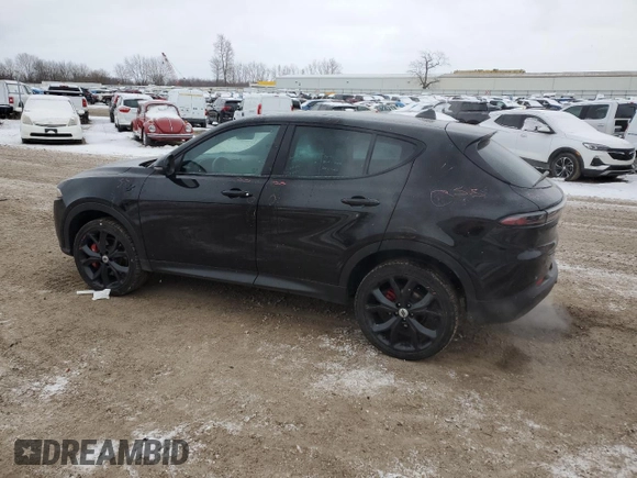 2023 Dodge Hornet GT with VIN ZACNDFAN7P3A04193, listed as a Copart auction lot 41499295 with 58,039 mi miles and Salvage Title. Bid and sale history available at DreamBid. Image 2.