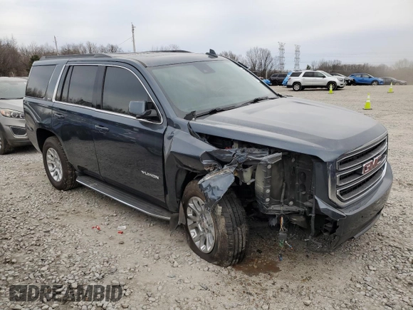 2020 GMC Yukon SLT with VIN 1GKS1BKC3LR259725, listed as a Copart auction lot 43036055 with 125,347 mi miles and Salvage Title. Bid and sale history available at DreamBid. Image 4.