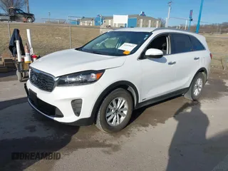 2020 Kia Sorento LX with VIN 5XYPGDA37LG656124, listed as a IAAI auction lot 41695623 with 66,803 mi miles. Bid and sale history available at carsss.com. Image 20.
