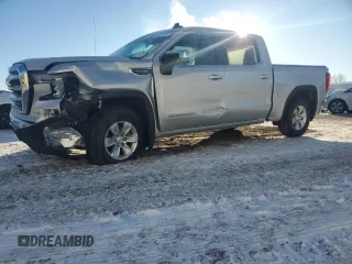 2022 GMC Sierra 1500 Limited SLE with VIN 3GTU9BEDXNG211949, listed as a Copart auction lot 41687595 with 26,003 mi miles and Clean Title. Bid and sale history available at carsss.com. Image 1.