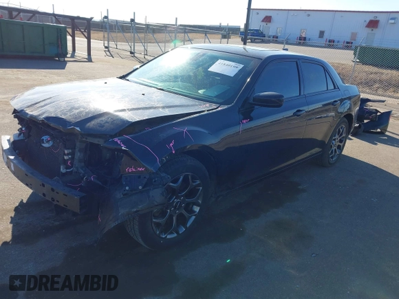 2016 Chrysler 300 with VIN 2C3CCAGG7GH244252, listed as a IAAI auction lot 41840199 with 134,844 mi miles. Bid and sale history available at carsss.com. Image 18.