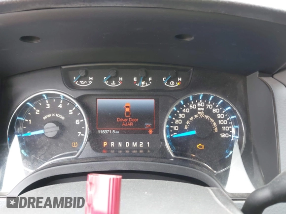 2014 Ford F-150 XL with VIN 1FTFW1CF7EKF45509, listed as a IAAI auction lot 42427754 with 115,371 mi miles and . Bid and sale history available at DreamBid. Image 7.