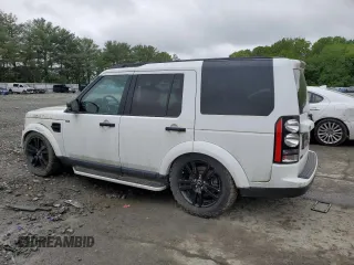 2016 Land Rover LR4 HSE Lux with VIN SALAK2V61GA802612, listed as a Copart auction lot 56620595 with Not Provided miles and Salvage Title. Bid and sale history available at DreamBid. Image 2.