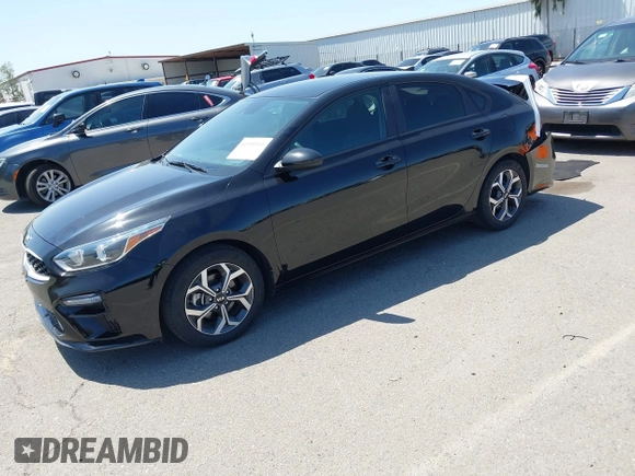 2019 Kia Forte LXS with VIN 3KPF24AD9KE070247, listed as a IAAI auction lot 41955311 with 41,228 mi miles and . Bid and sale history available at carsss.com. Image 2.