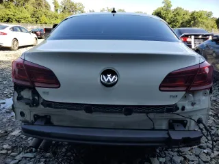 2016 Volkswagen CC Sport with VIN WVWBN7AN6GE516728, listed as a Copart auction lot 61327174 with 75,276 mi miles and Salvage Title. Bid and sale history available at carsss.com. Image 6.