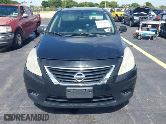 2012 Nissan Versa SV with VIN 3N1CN7AP7CL865822, listed as a IAAI auction lot 42605185 with 169,652 mi miles and . Bid and sale history available at DreamBid. Image 12.