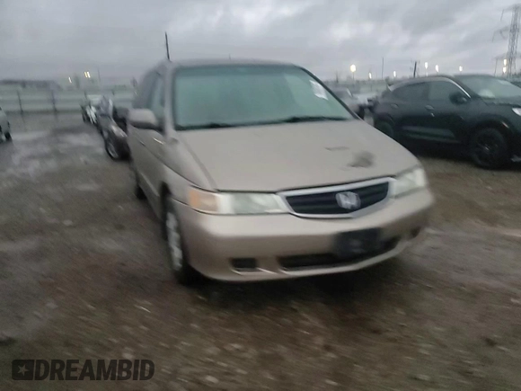 2003 Honda Odyssey EX-L with VIN 5FNRL189X3B074426, listed as a Copart auction lot 84422814 with 148,602 mi miles and Salvage Title. Bid and sale history available at DreamBid. Image 12.