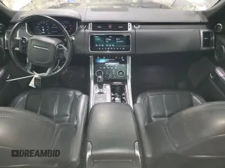 2018 Land Rover Range Rover Sport HSE with VIN SALWR2RV4JA192201, listed as a Copart auction lot 48343185 with 87,988 mi miles and Salvage Title. Bid and sale history available at carsss.com. Image 8.