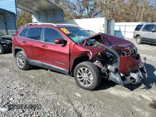 2019 Jeep Cherokee Latitude Plus with VIN 1C4PJLLN3KD147512, listed as a Copart auction lot 85783124 with 109,606 mi miles and Salvage title. Bid and sale history available at DreamBid. Image 4.