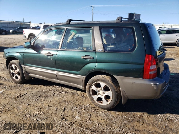 2003 Subaru Forester XS with VIN JF1SG65643H721776, listed as a Copart auction lot 79767764 with 201,224 mi miles and Salvage Title. Bid and sale history available at carsss.com. Image 2.