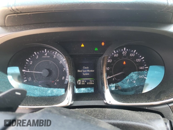 2014 Toyota Avalon Limited with VIN 4T1BK1EB4EU115201, listed as a Copart auction lot 54879315 with 87,098 mi miles and Salvage Title. Bid and sale history available at DreamBid. Image 9.