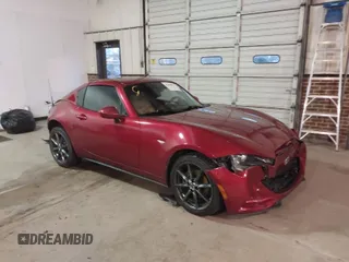 2017 Mazda MX-5 Miata RF Grand Touring with VIN JM1NDAM70H0102983, listed as a IAAI auction lot 41606877 with 23,882 mi miles. Bid and sale history available at carsss.com. Image 1.
