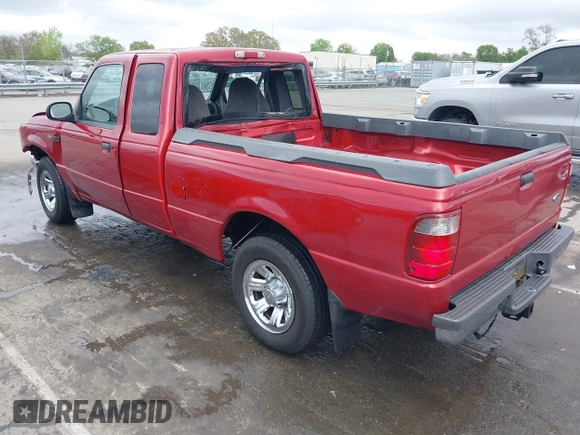 2001 Ford Ranger XLT Appearance with VIN 1FTYR14E81TA29380, listed as a IAAI auction lot 41956602 with 165,528 mi miles. Bid and sale history available at carsss.com. Image 3.