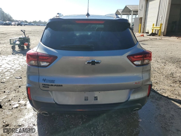 2023 Chevrolet TrailBlazer RS with VIN KL79MUSL2PB149502, listed as a Copart auction lot 42360645 with 10,034 mi miles and Salvage Title. Bid and sale history available at carsss.com. Image 6.