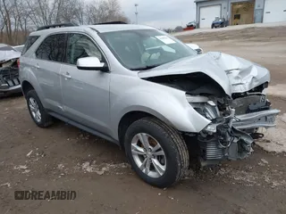 2015 Chevrolet Equinox LT z VIN 2GNALBEK1F1177999, wystawiony jako IAAI lot #41080456 z przebiegiem 56 851 mil mil oraz . Historia ofert i sprzedaży dostępna na DreamBid. Obrazek 1.