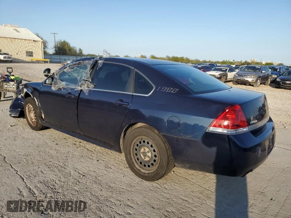 2010 Chevrolet Impala Police Police z VIN 2G1WD5EM4A1131907, wystawiony jako Copart lot #79415984 z przebiegiem 79 071 mil mil oraz Szkoda całkowita • Salvage title. Historia ofert i sprzedaży dostępna na DreamBid. Obrazek 2.