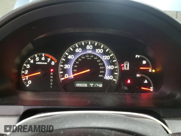 2005 Honda Odyssey EX-L with VIN 5FNRL38725B097759, listed as a Copart auction lot 49485295 with 199,008 mi miles and Salvage title. Bid and sale history available at DreamBid. Image 9.