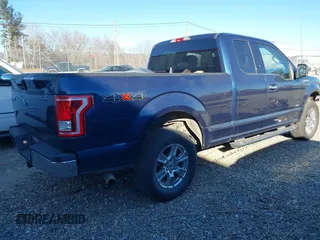 2017 Ford F-150 XL with VIN 1FTEX1EP2HFA30879, listed as a IAAI auction lot 41027941 with 54,480 mi miles. Bid and sale history available at carsss.com. Image 4.