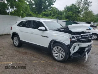 2023 Volkswagen Atlas SE z VIN 1V2HE2CA5PC204949, wystawiony jako Copart lot #59323505 z przebiegiem 17 689 mil mil oraz Szkoda całkowita • Salvage title. Historia ofert i sprzedaży dostępna na DreamBid. Obrazek 4.
