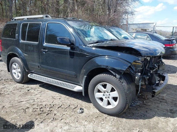2008 Nissan Pathfinder SE with VIN 5N1AR18B68C653024, listed as a IAAI auction lot 41789788 with NaN miles. Bid and sale history available at carsss.com. Image 1.